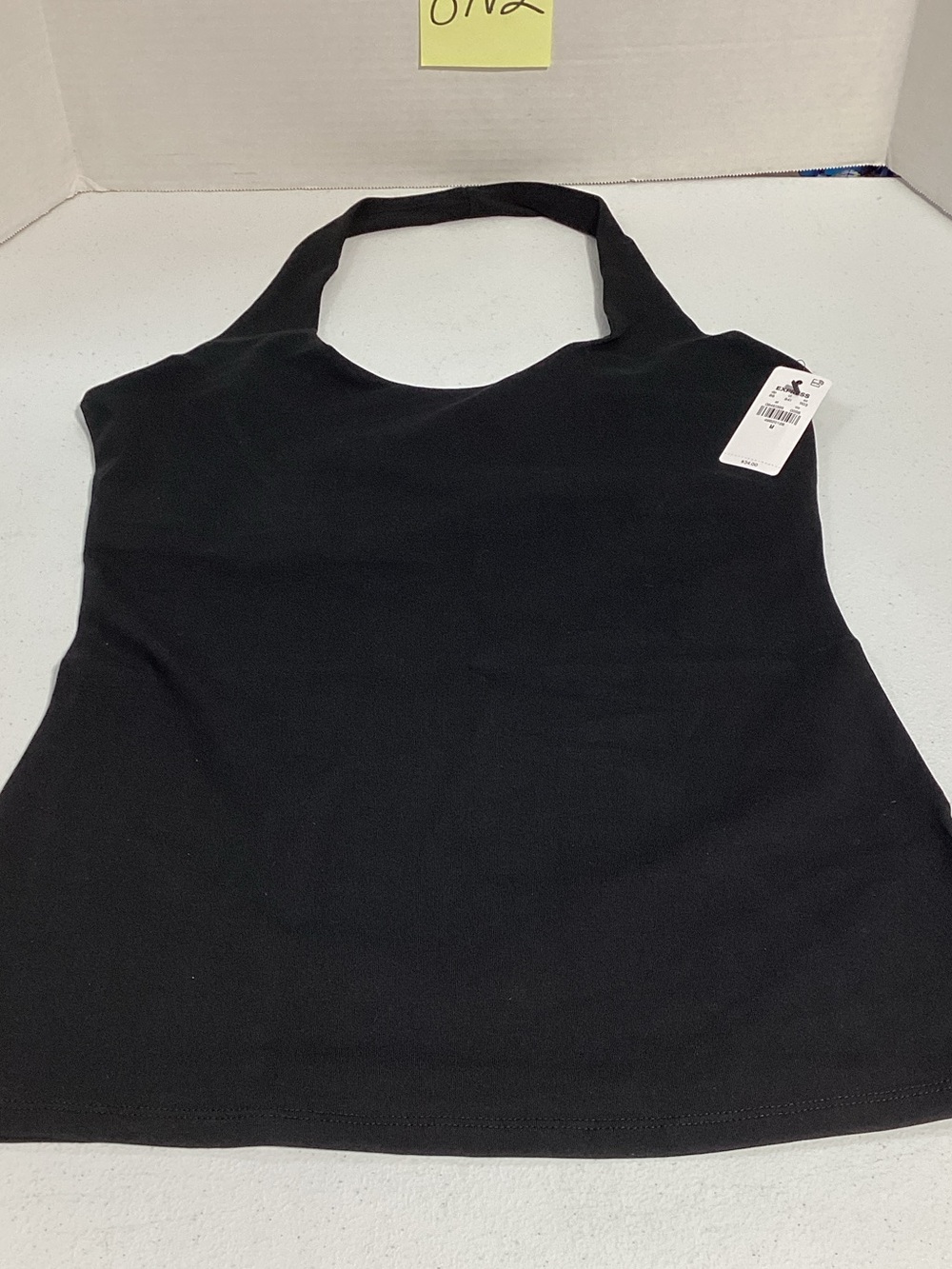 Express Black Halter Tank Top